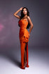 Elorie - Strapless dress with ruched detailing